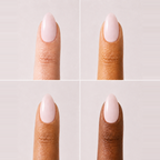 PRESS ON NAILS ALMOND MILKY PINK