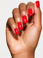 PRESS-ON NAILS RÉUTILISABLE  ROUGE CARRÉ