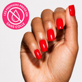 PRESS-ON NAILS ROUGE CARRÉ