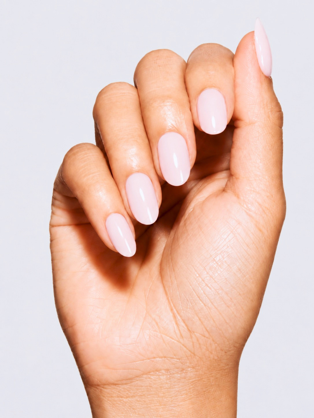 PRESS ON NAILS RÉUTILISABLE ALMOND MILKY PINK
