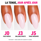 PRESS ON NAILS ALMOND MILKY PINK